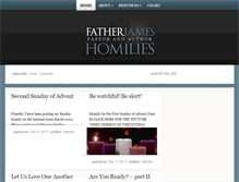 Tablet Screenshot of fatherjames.org